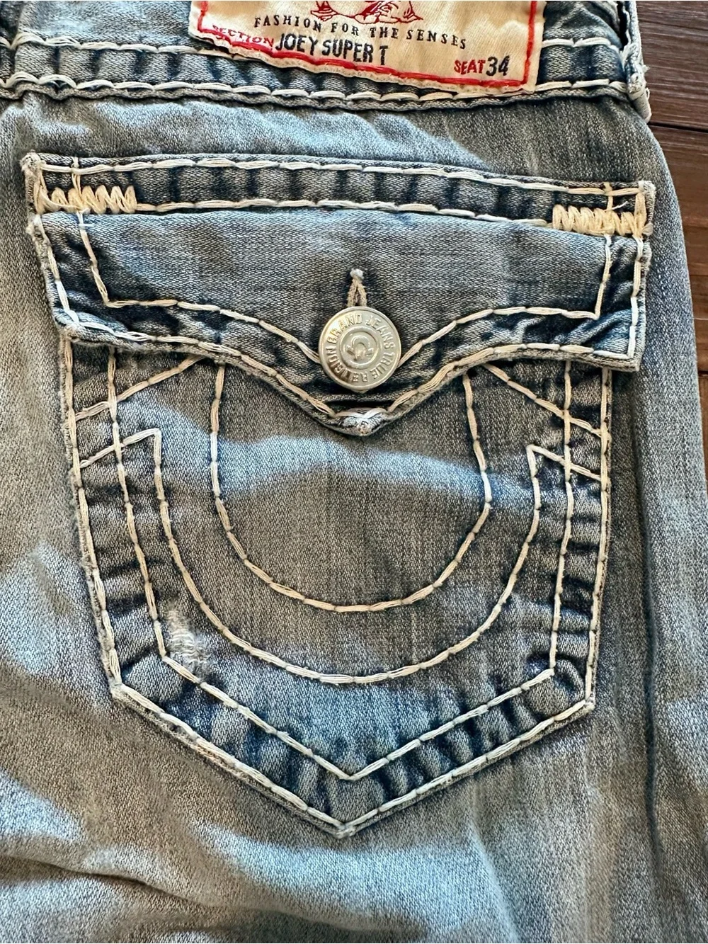 Vintage True Religion Joey Super T World Tour Jeans